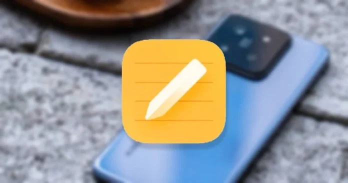 Xiaomi объявляет о важном апдейте своего приложения Notes, который изменит все